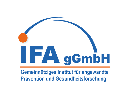 Logo der IFA gGmbH Gemeinnütziges Institut für angewandte Prävention und Gesundheitsforschungund 