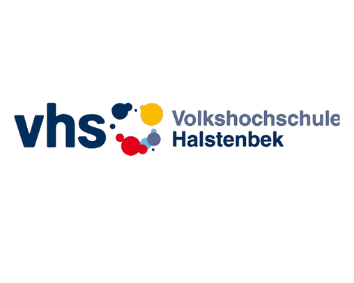 Logo Schriftzug VHS Volkshochschule Halstenbek