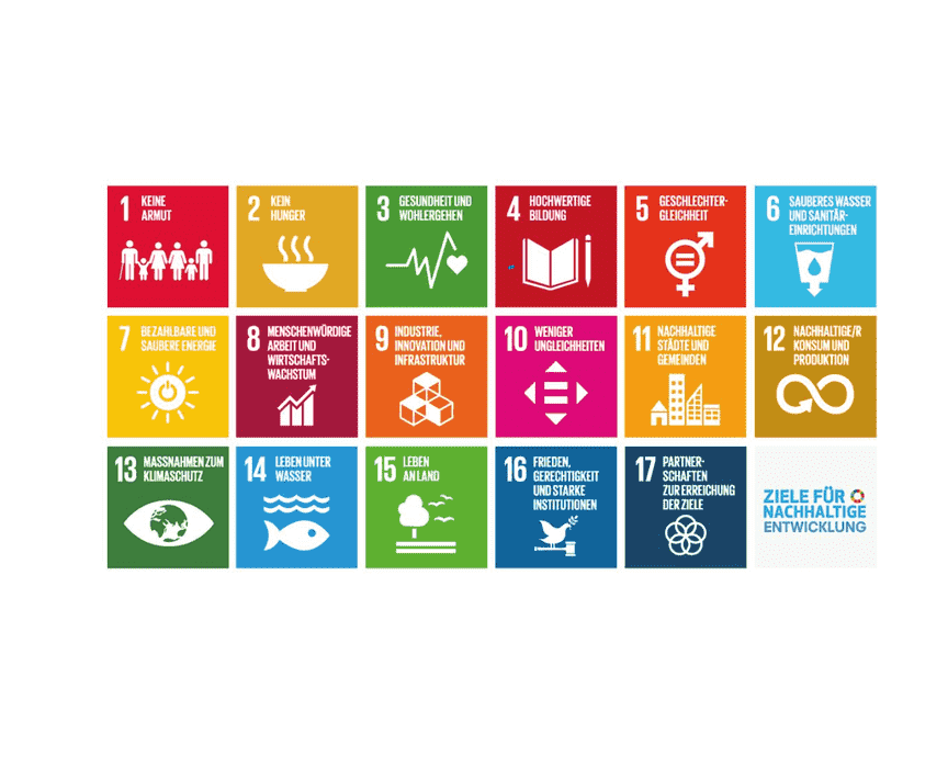 die 17 SDGs in der Übersicht