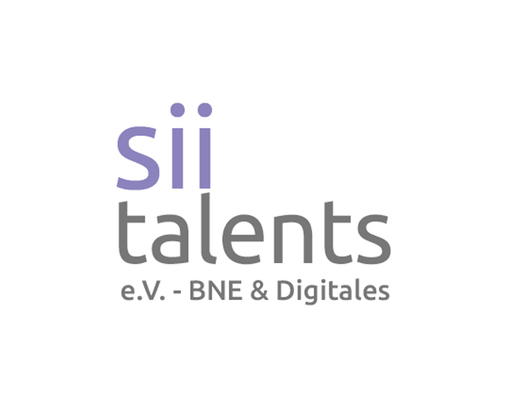 logo Schriftzug sii talents e. V. BNE & Digitales