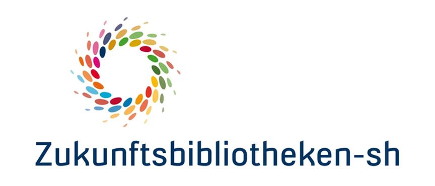 Logo der Zukunftsbibliotheken SH Logo der Zukunftsbibliotheken SH