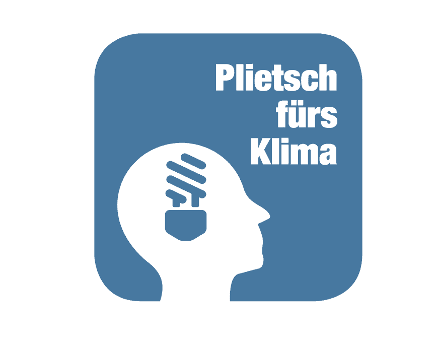 Weiße Silhouette eines Kopfes vor blauem Hintergrund