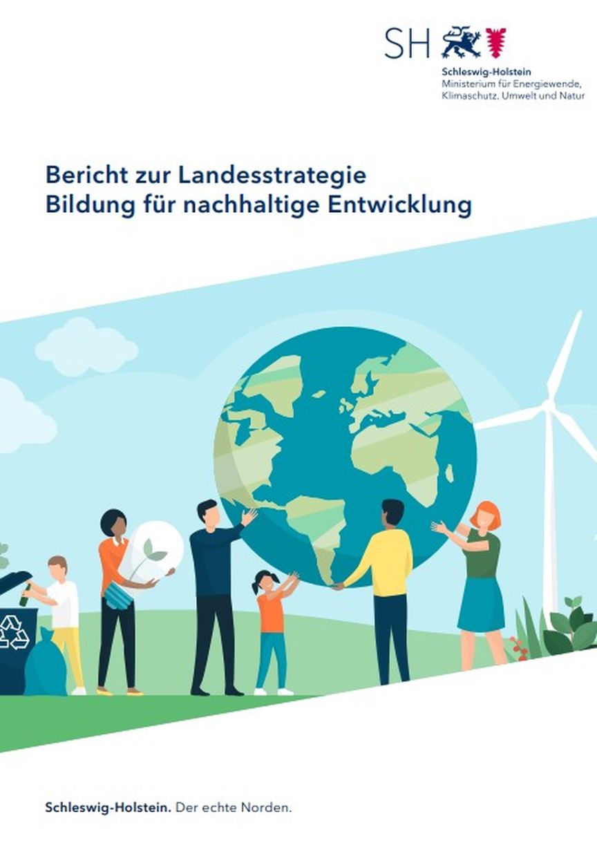 Titelbild Bericht zur BNE-Landesstrategie 